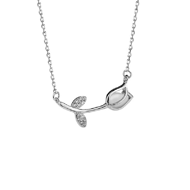 Vòng Cổ Hình Hoa Tulip Đơn Giản Thời Trang Harajuku Dễ Phối Đồ Cho Nữ