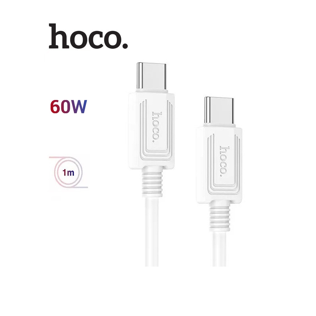 Cáp sạc Hoco X73 Type-C to Type-C sạc nhanh chuẩn 60W dài 1M cho Android