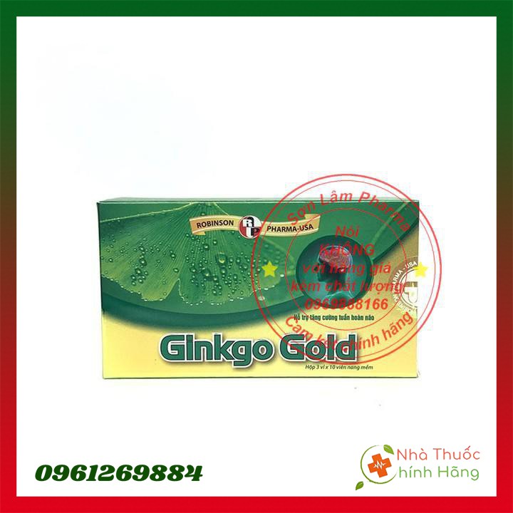 [CHÍNH HÃNG] Bổ não Ginkgo Gold