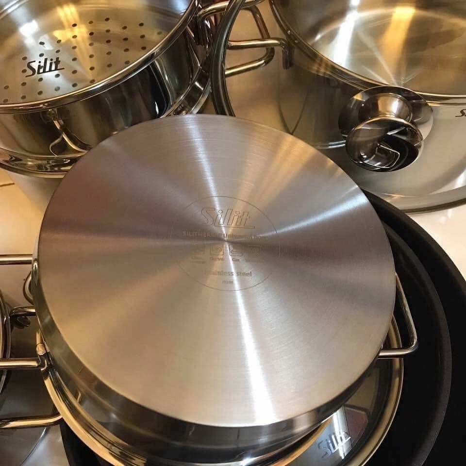 Bộ Nồi SILIT PISA 10 món bộ nồi inox bếp từ [Hàng Đức]