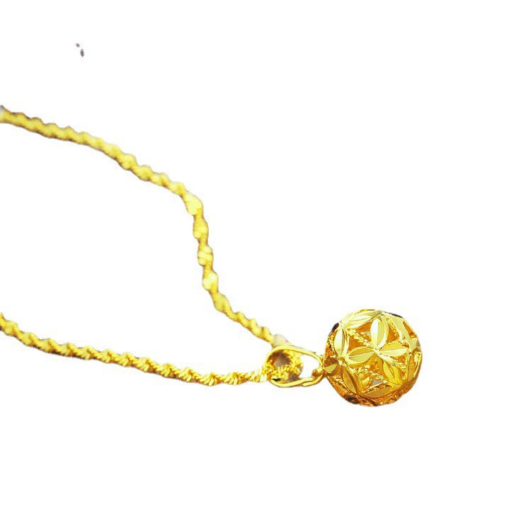 Dây Chuyền Nữ Quả Cầu Đá, Vòng Cổ Nữ Namoo V237 Jewelry