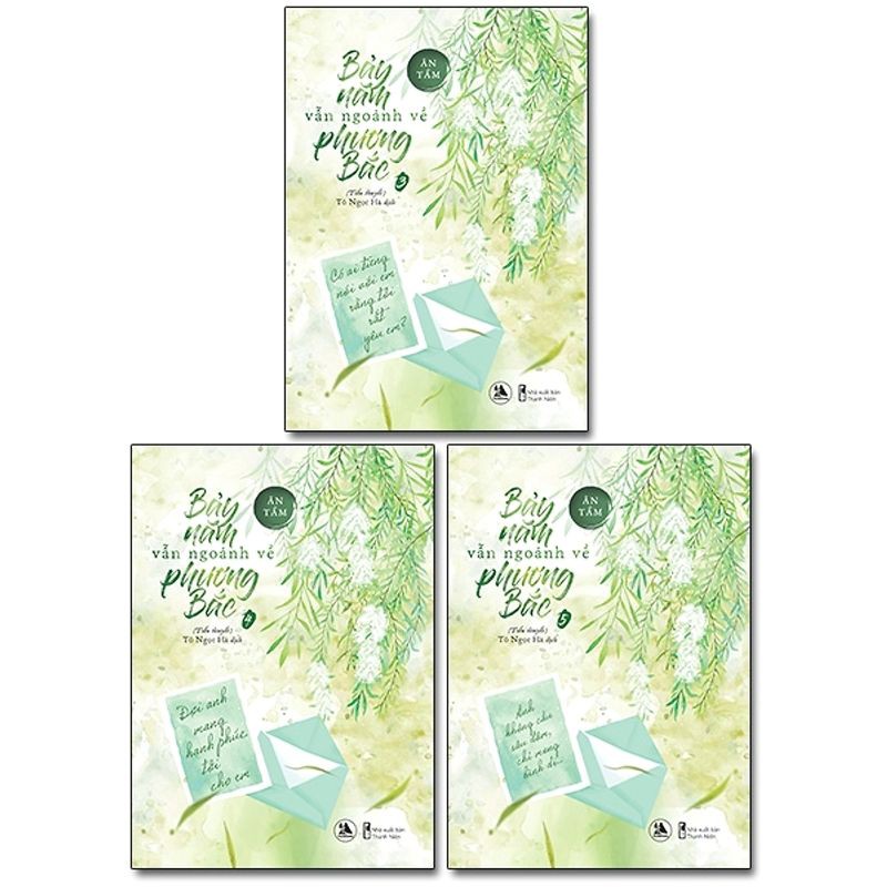 Sách - Bảy Năm Vẫn Ngoảnh Về Phương Bắc - Combo 3 cuốn: Tập 3 + 4 + 5 (Kèm Bookmark, Postcard) - Thanh Hà Books HCM