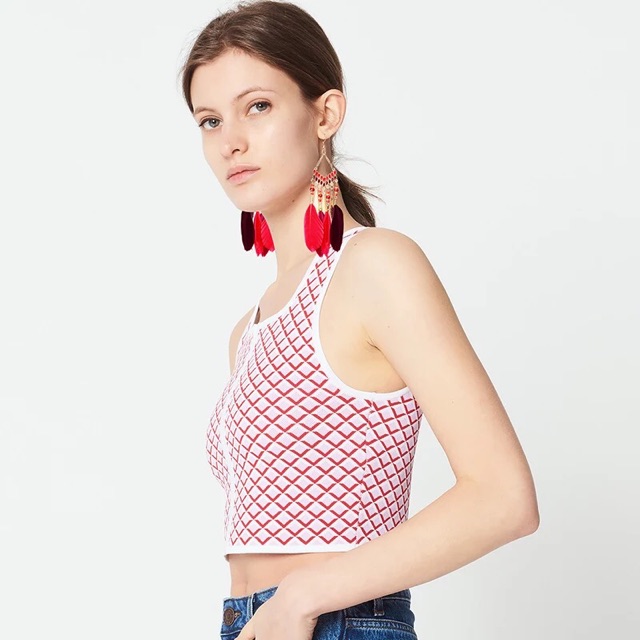 Bông tai lông vũ - Khuyên tai bohemian vintage