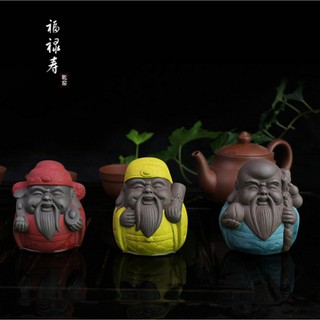 BỘ TAM ĐA PHÚC LỘC THỌ- TƯỢNG TÀI LỘC- TƯỢNG GỐM ĐẸP- TƯỢNG PHONG THỦY đẹp tinh xảo