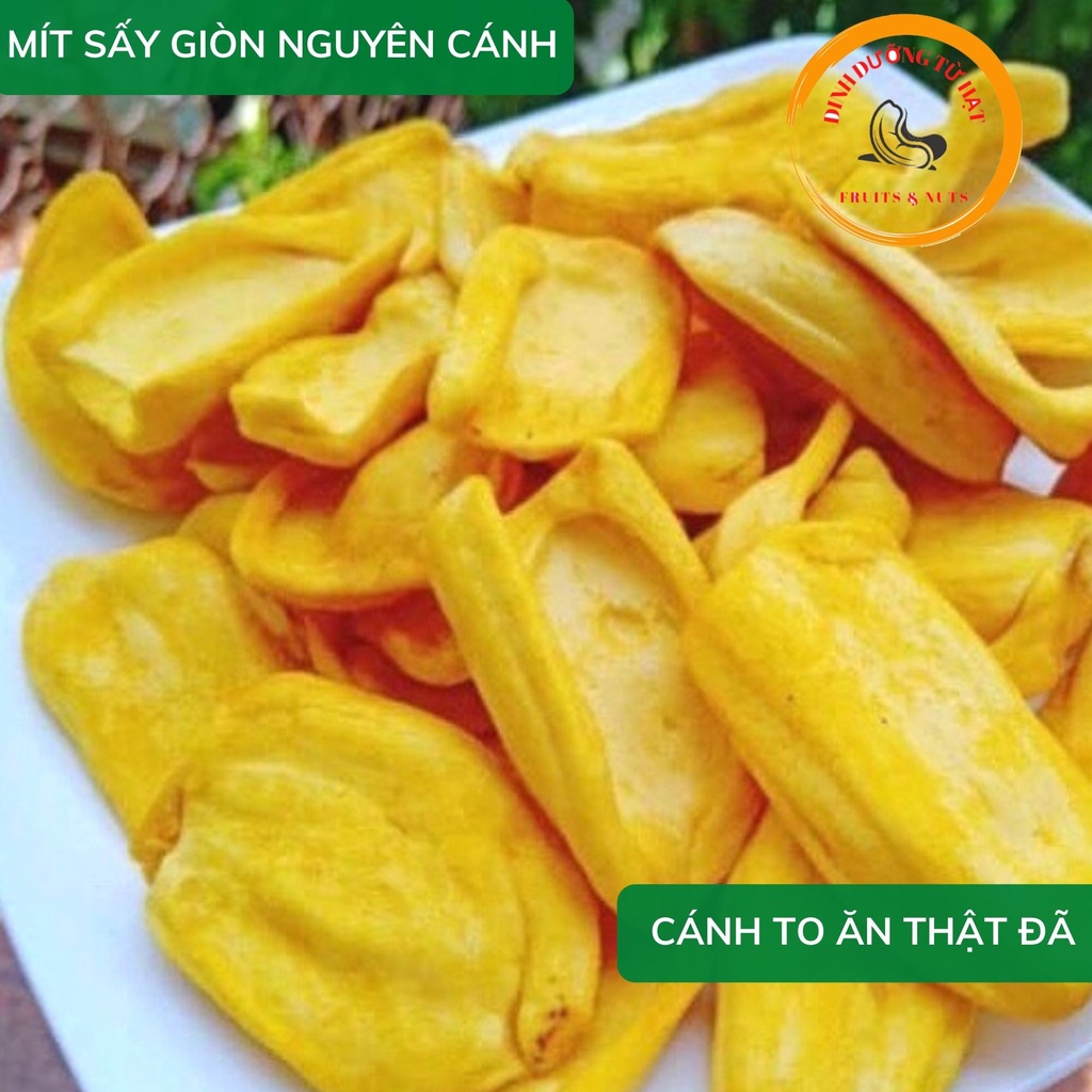 Mít Sấy Nguyên Cánh Không Đường, Ăn Vặt Tốt Cho Mẹ Bầu Và Con Nhỏ, Hàng Xuất Khẩu