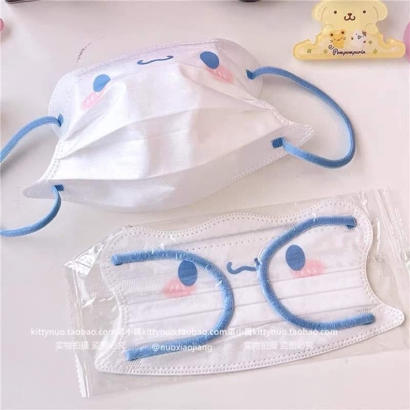 Khẩu Trang Cao Cấp Mềm Mịn Hoạ Tiết Dễ Thương