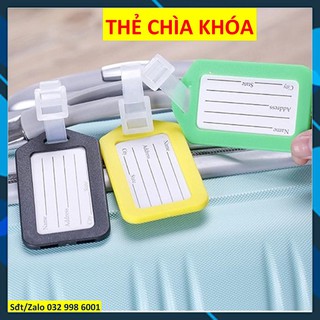 Móc khóa name tag Thẻ ghi nhớ chìa khóa tag name viết thông tin đánh dấu key tag Thẻ chìa khóa Móc chìa khóa cdb