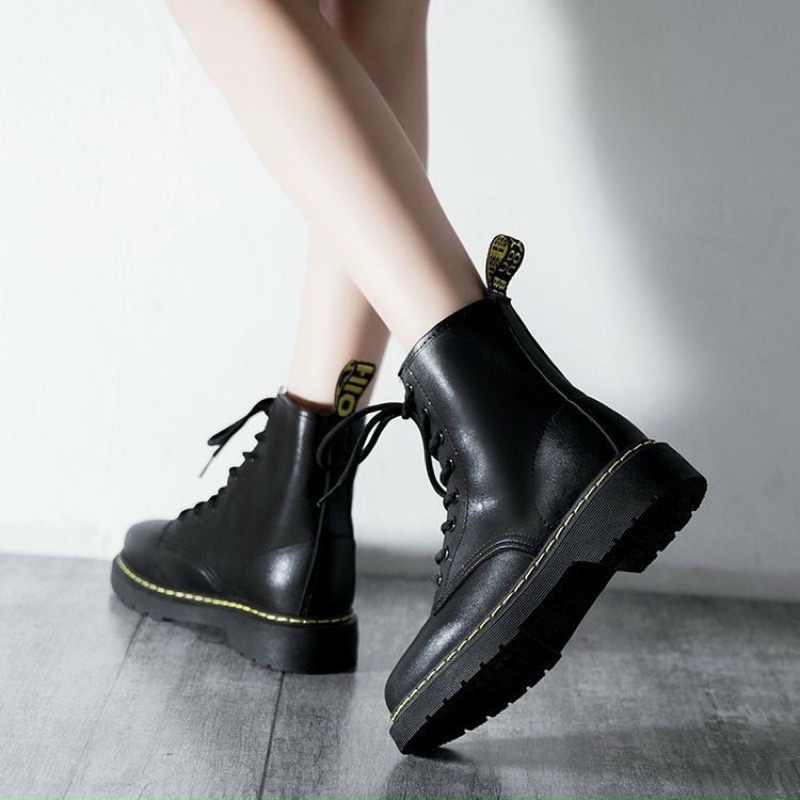 Giày boots nữ cao cổ Mactinnn , boots nữ cao cổ kiểu dáng mới nhất