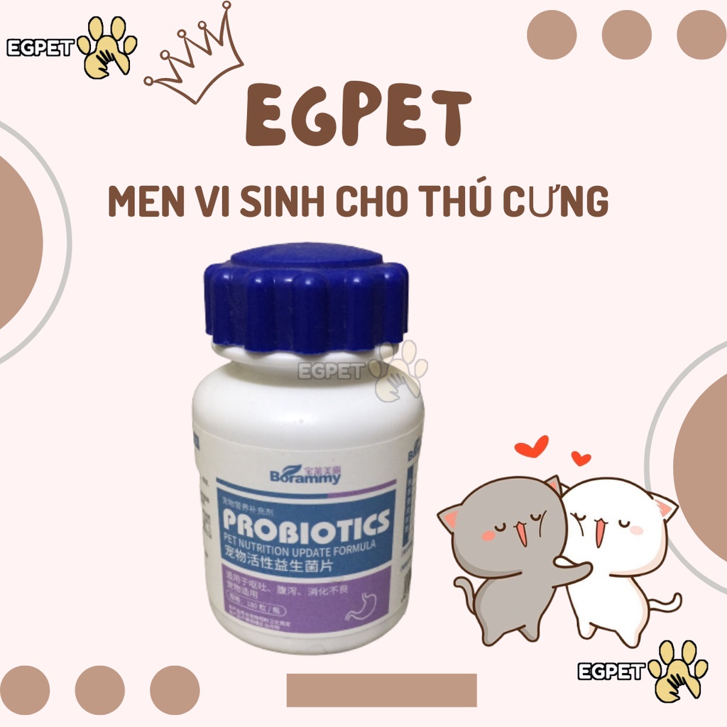 Men tiêu hoá cho mèo, kích thích ăn uống, cải thiện hệ tiêu hoá hộp 180v