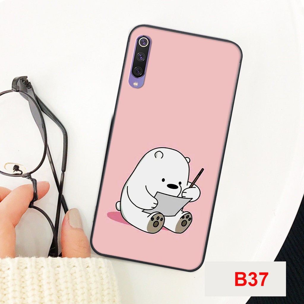 [FREESHIP] ỐP LƯNG XIAOMI MI 9/ MI 9 SE MẪU GẤU ĐẸP CUTE BẢO VỆ MẶT LƯNG MÁY TỐT