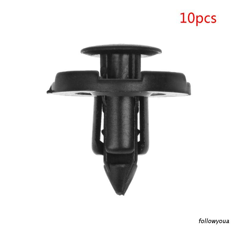 Set 10 Đinh Tán Nhựa Phụ Tùng Cho Xe Toyota