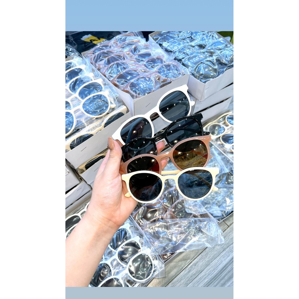 Kính tròn chống tia UV,FREESHIP,kèm ảnh thật SHOPDUYENCUONG