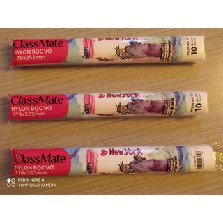 Bọc vở kẻ ngang cấp 2 và cấp 3 Class mate ( 10c)