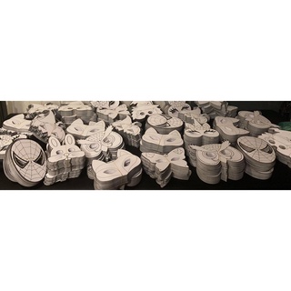 Hallo Kid -Mặt nạ Halloween , mặt nạ giấy chưa tô màu