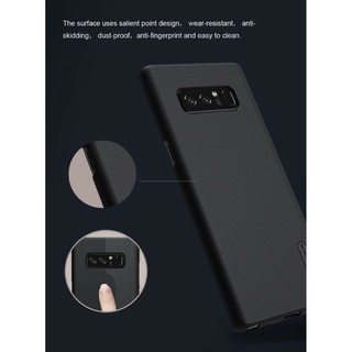 Ốp lưng Samsung Galaxy Note 8 - Hãng Nillkin (đen)