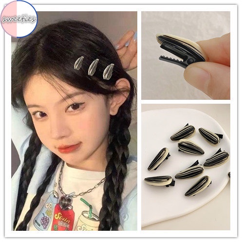Set 10 Kẹp Tóc Nữ Đính Hạt Dưa Hấu Đáng Yêu