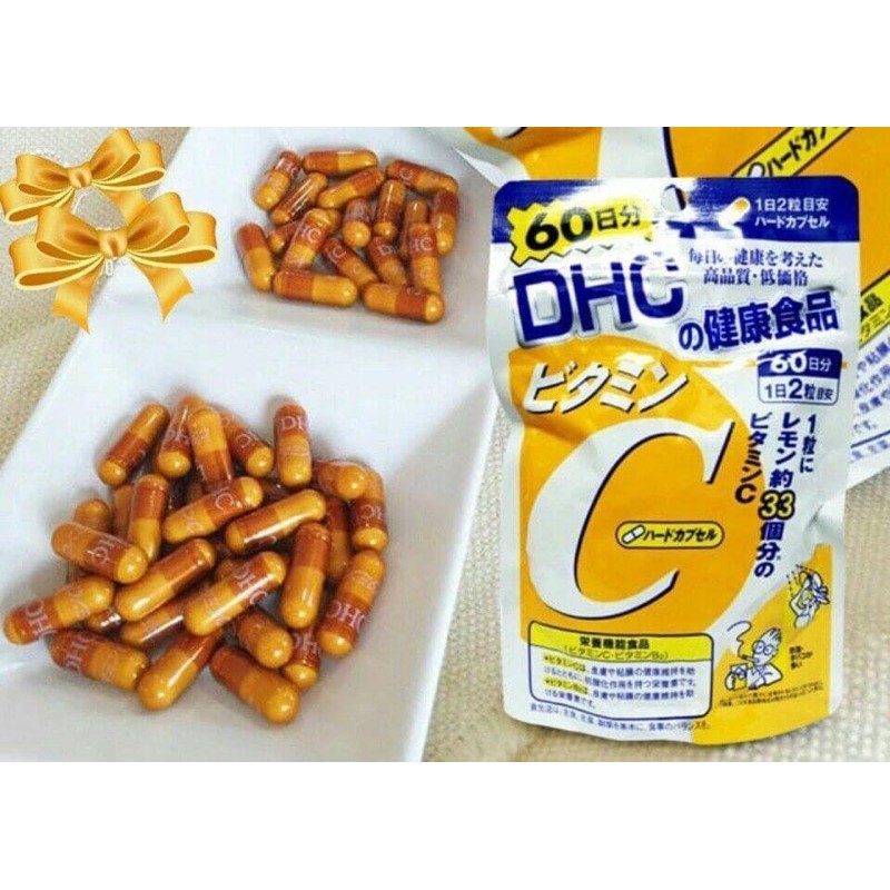 HOTViên uống D.H.C Vitamin C 60 ngày- DHC_Vitamin C Nhật Bản 60n [HangNhat]