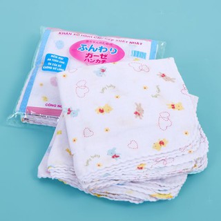 [RẺ VÔ ĐỊCH] Sét 10 Khăn xô xuất nhật in hình