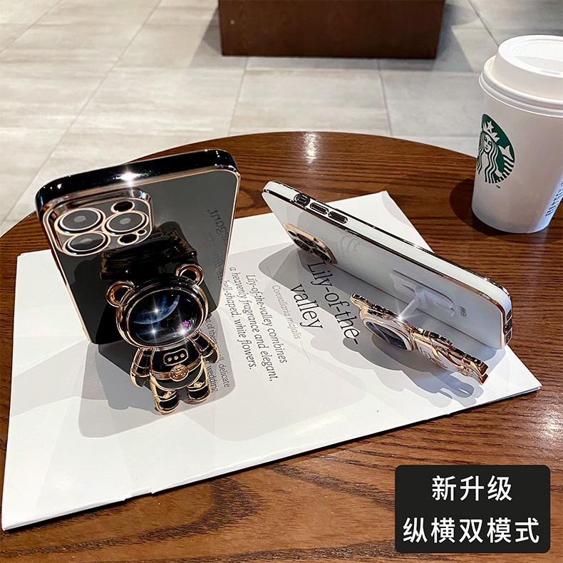 Ốp Điện Thoại Hình Gấu Trúc 3d Chống Sốc Cho iPhone 6 plus 6s plus 7 plus 8 plus xs max xr 11 pro max 12 pro max 13 pro max