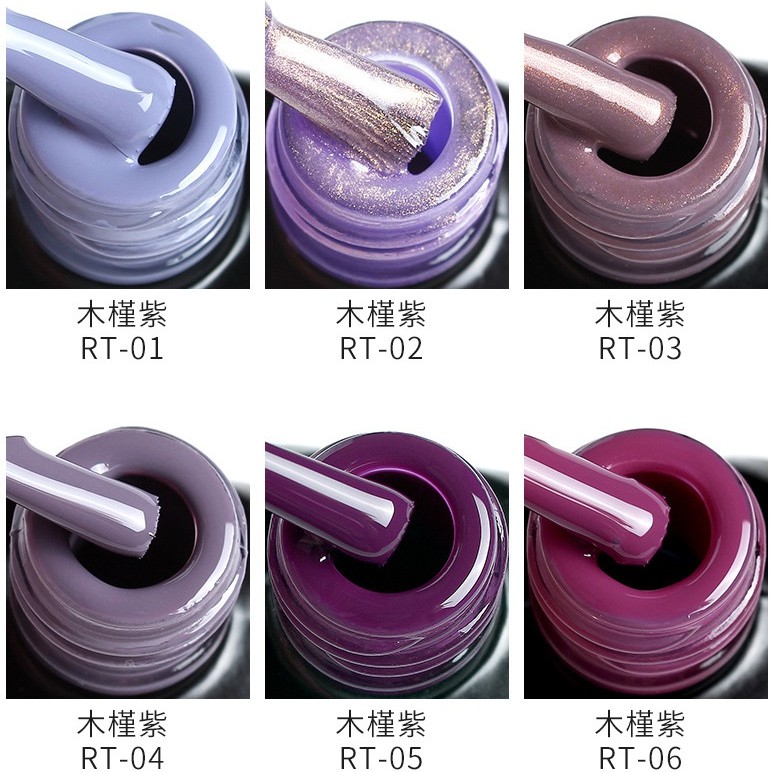 Sơn gel AS - màu tím mã RT