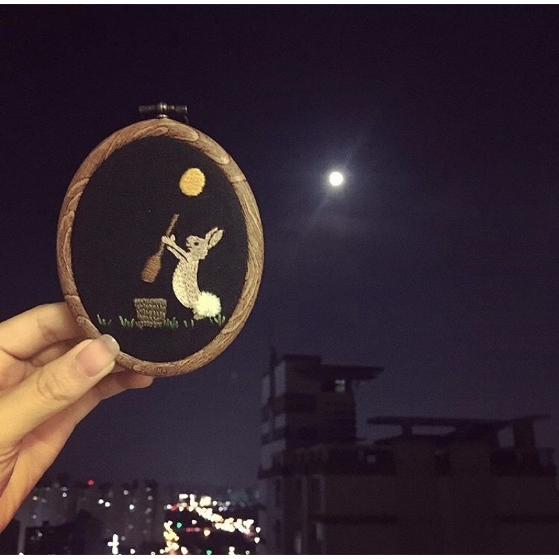 Khung thêu hình oval