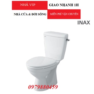 Bàn cầu 2 khối cao cấp INAX nắp rơi êm C-117VA - C-117VAN