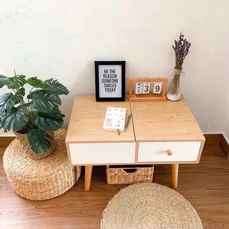 BÀN TRANG ĐIỂM MINI NGỒI BỆT