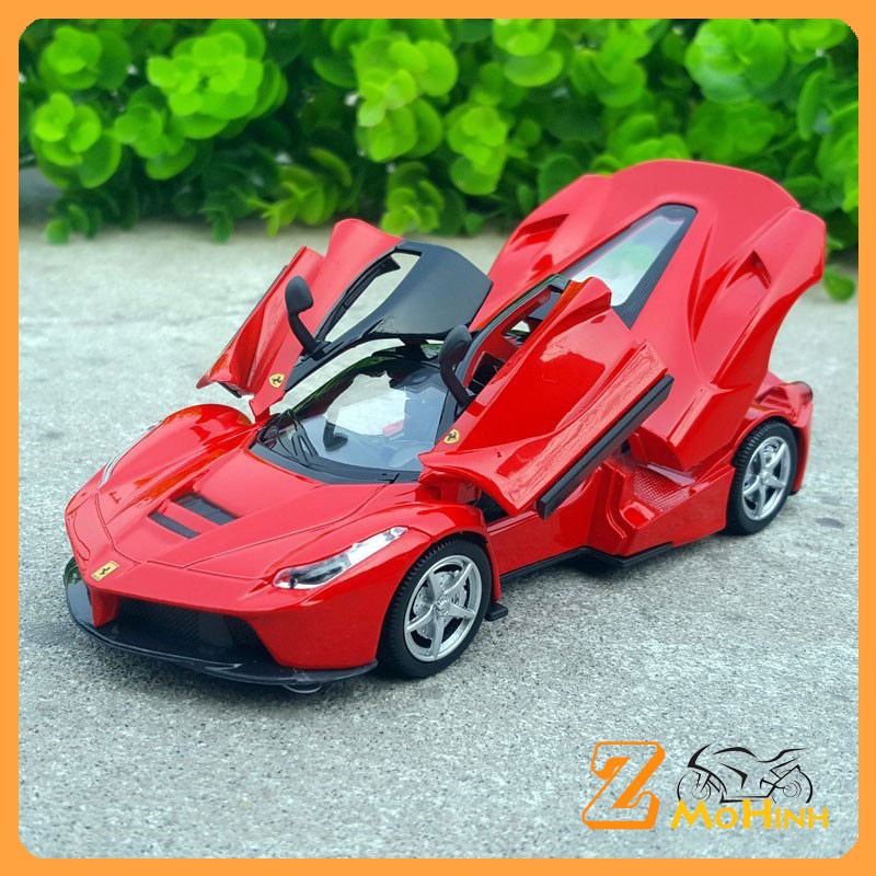 MÔ HÌNH XE Ô TÔ Ferrari LaFerrari | Double Horses tỷ lệ 1:32 FullBox Màu Đỏ