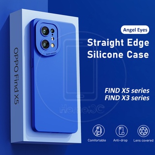 Ốp Điện Thoại TPU Mềm Hình Vuông Cho OPPO Find X5 X3 FindX5 Pro