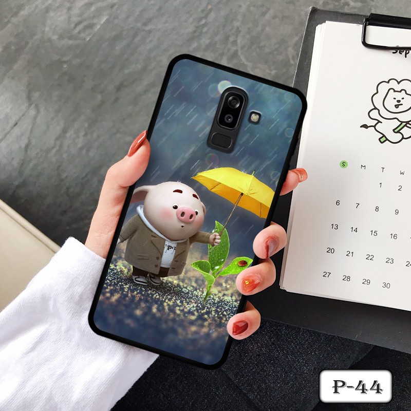 Ốp kính samsung J8 2018