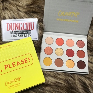 [có ảnh thật] Bảng Mắt Colourpop Yes Please Shadow Palette - chumia