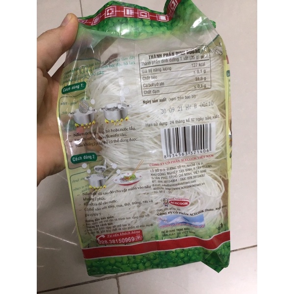 Miến Đậu Xanh Phú Hương Yến Tiệc Gói 210g