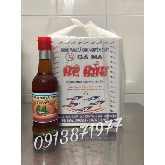 Thùng nước mắm Bé Bầu, loại thượng hạng I chai 300ml