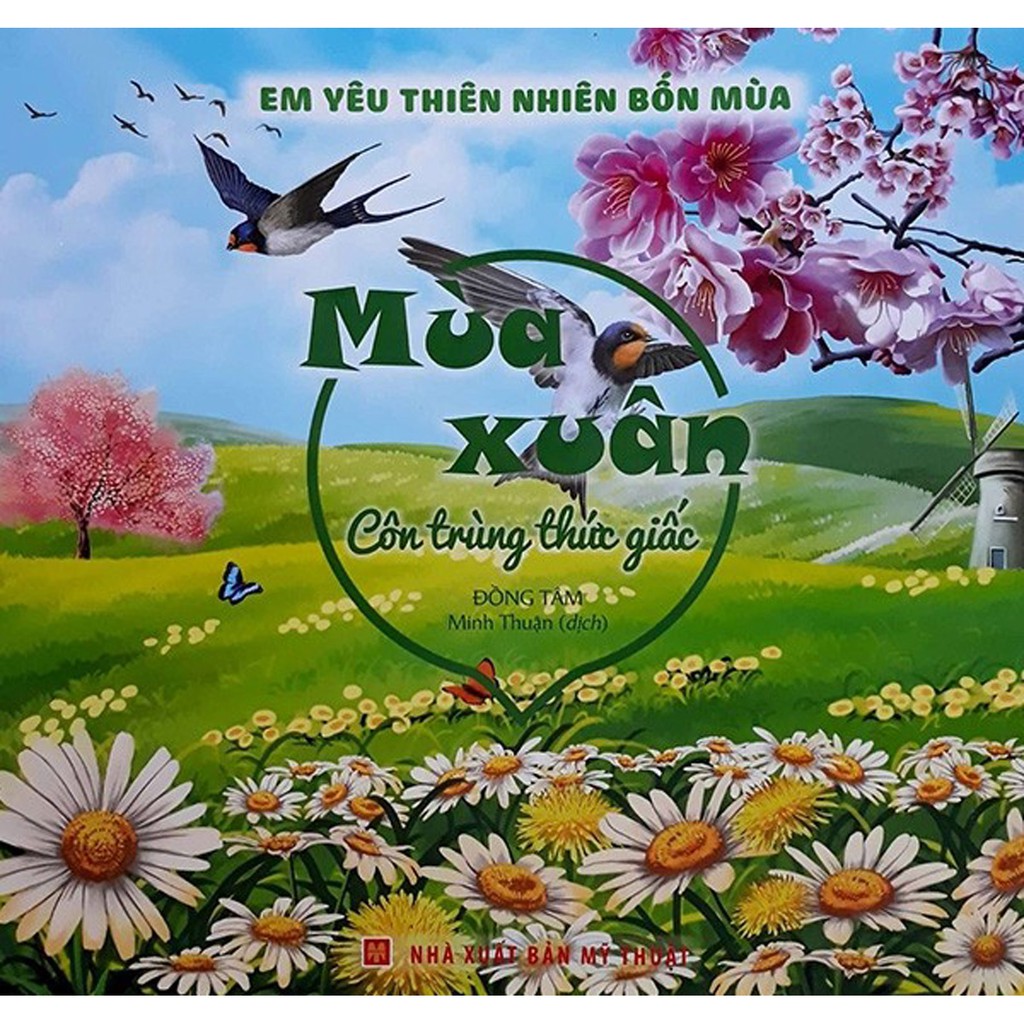 Sách - Em Yêu Thiên Nhiên Bốn Mùa - Mùa Xuân - Côn Trùng Thức Giấc