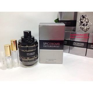 Nước hoa nam viktor & rolf spicebomb 2,5,10ml