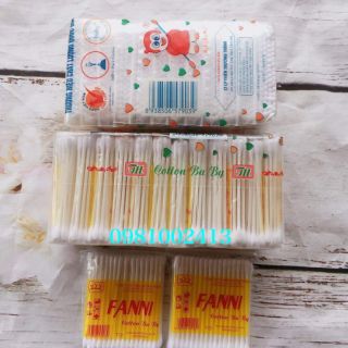 Sỉ 1 lố tăm bông Fanni cho bé(12 gói)