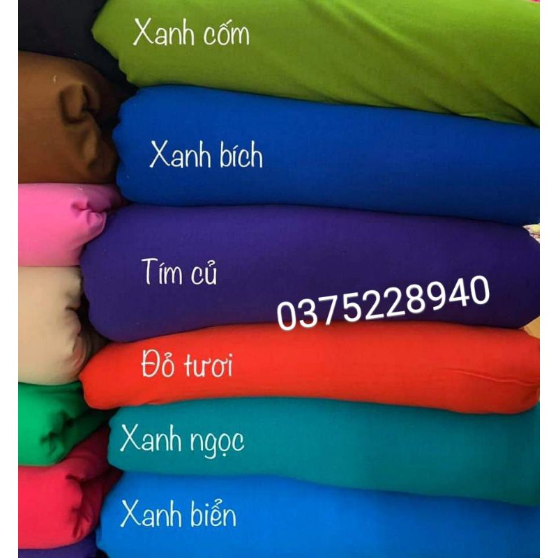 Vải đt cotton da cá xịn xò