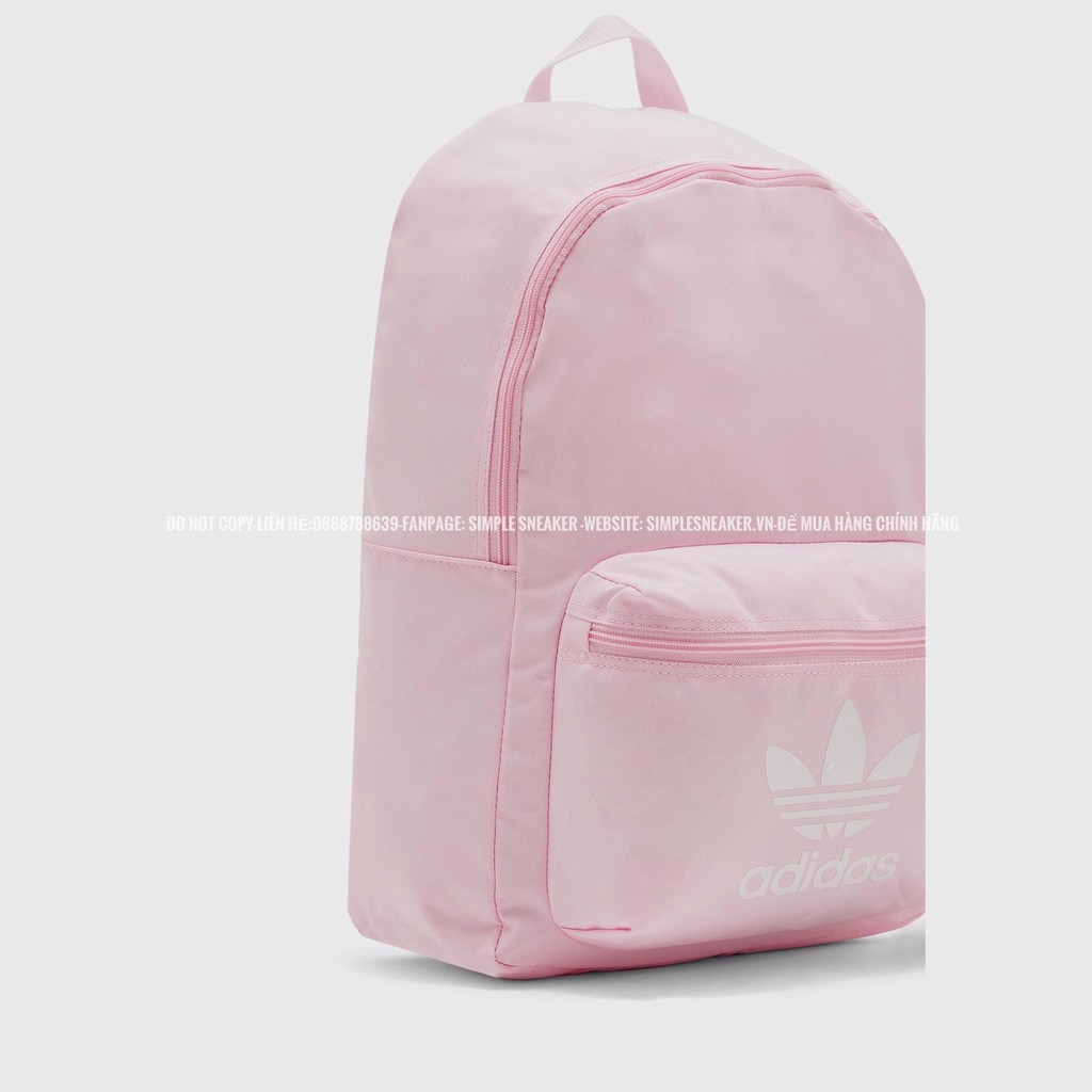 Balo Adidas Auth FREESHIPAdidas Mini Trefoil Backpack Haze Coral Pink Chính Hãng - Ba Lô Nữ Adidas Màu Hồng Dễ Thương