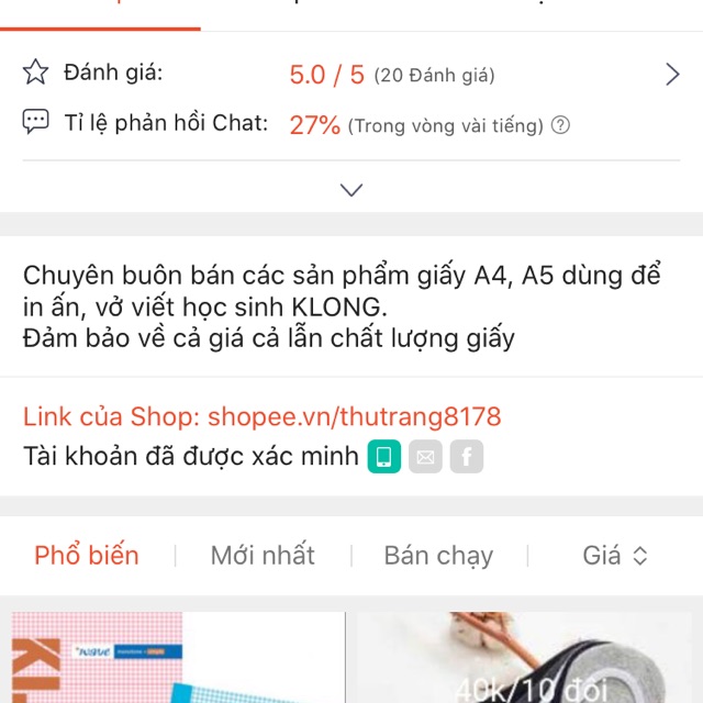 Combo shopee live thutrang8178