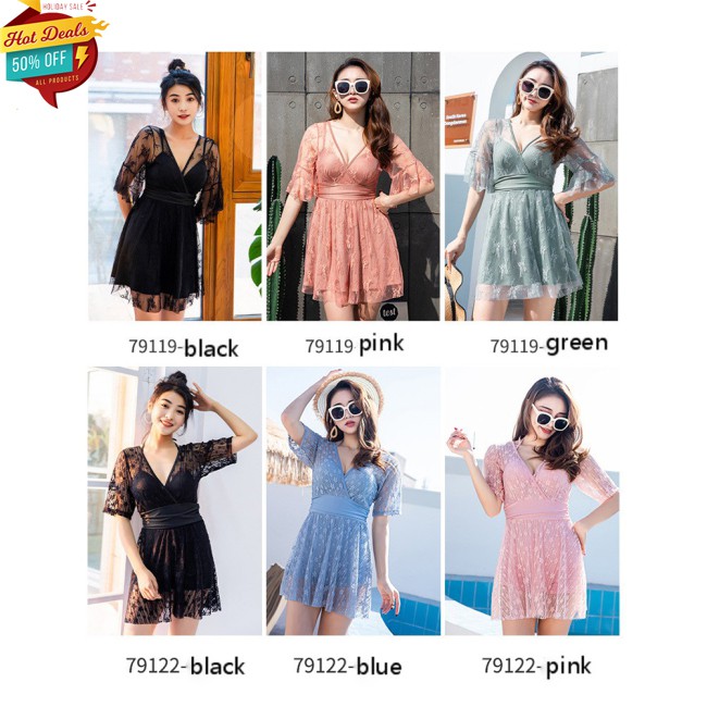 Đồ Bơi Một Mảnh Phối Ren Gợi Cảm Cho Nữ