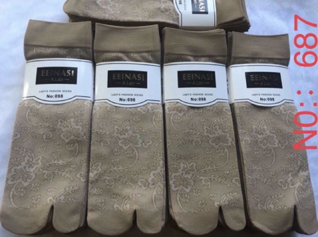 combo 10 đôi gót da bông