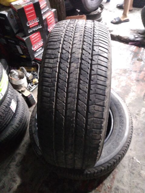 Lốp ô tô siêu lướt 95% mã gai 265/60/18 bridgestone thái lan theo xe for ranger 3.2 và các dòng bán tải