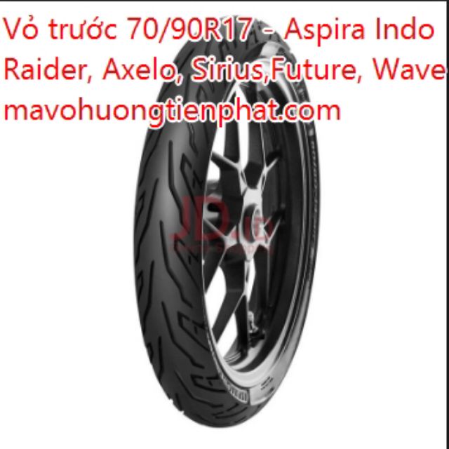 Vỏ Aspira Indo 70/90-17 trước Sirius,Future,Wave,Raider,Axelo