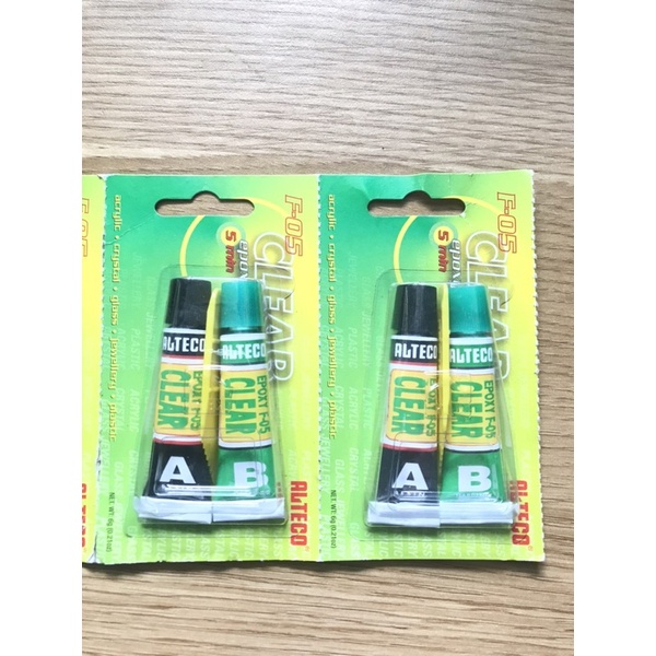 Keo AB dán nhựa kính keo epoxy chống nước siêu bền