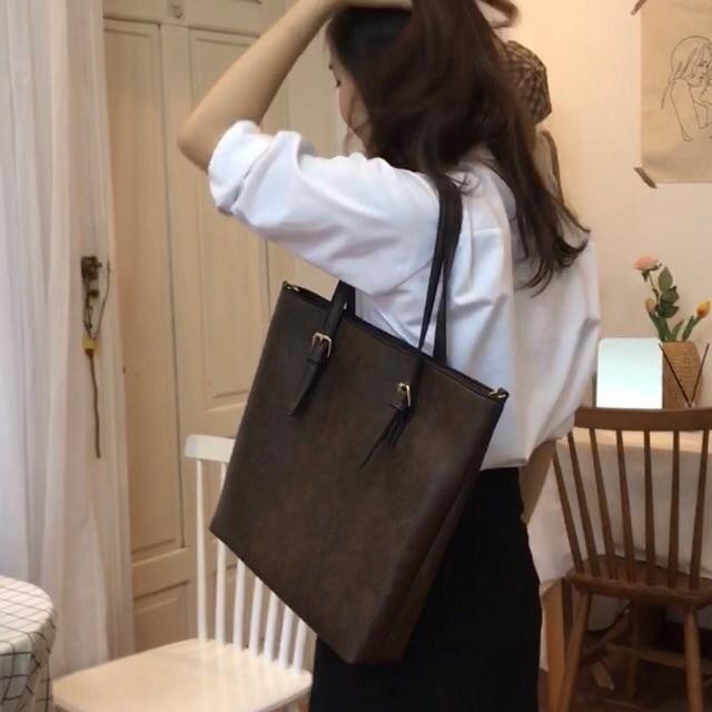 NEW Túi tote da đeo vai nữ siêu phẩm hot trend