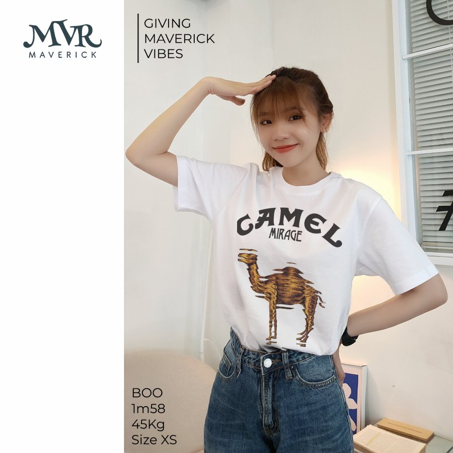 Áo thun nam nữ cổ tròn Ban nhạc Camel nhạc jazz MVR KK3970