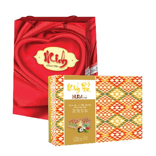Bánh Hura Deli Minh Phú 504g (hương Cốm Dừa + Sữa Dâu)