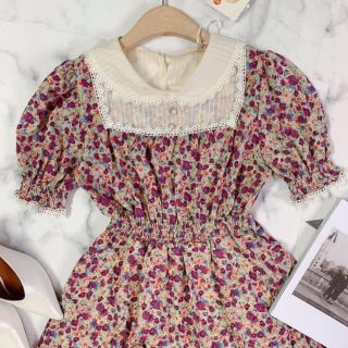 Đầm hoa vintage