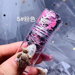 lưới nhũ miếng trang trí móng