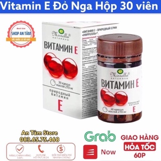 Sỉ vitamin e đỏ mirrolla nga 270mg - loại lọ